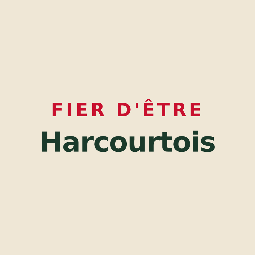 Tote bag « Fier d'être Harcourtois » — design pour Thury-Harcourt-le-Hom