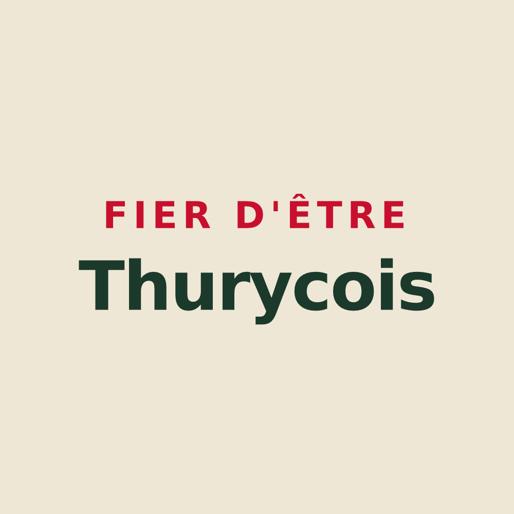Tote bag « Fier d'être Thurycois » — design pour Thury