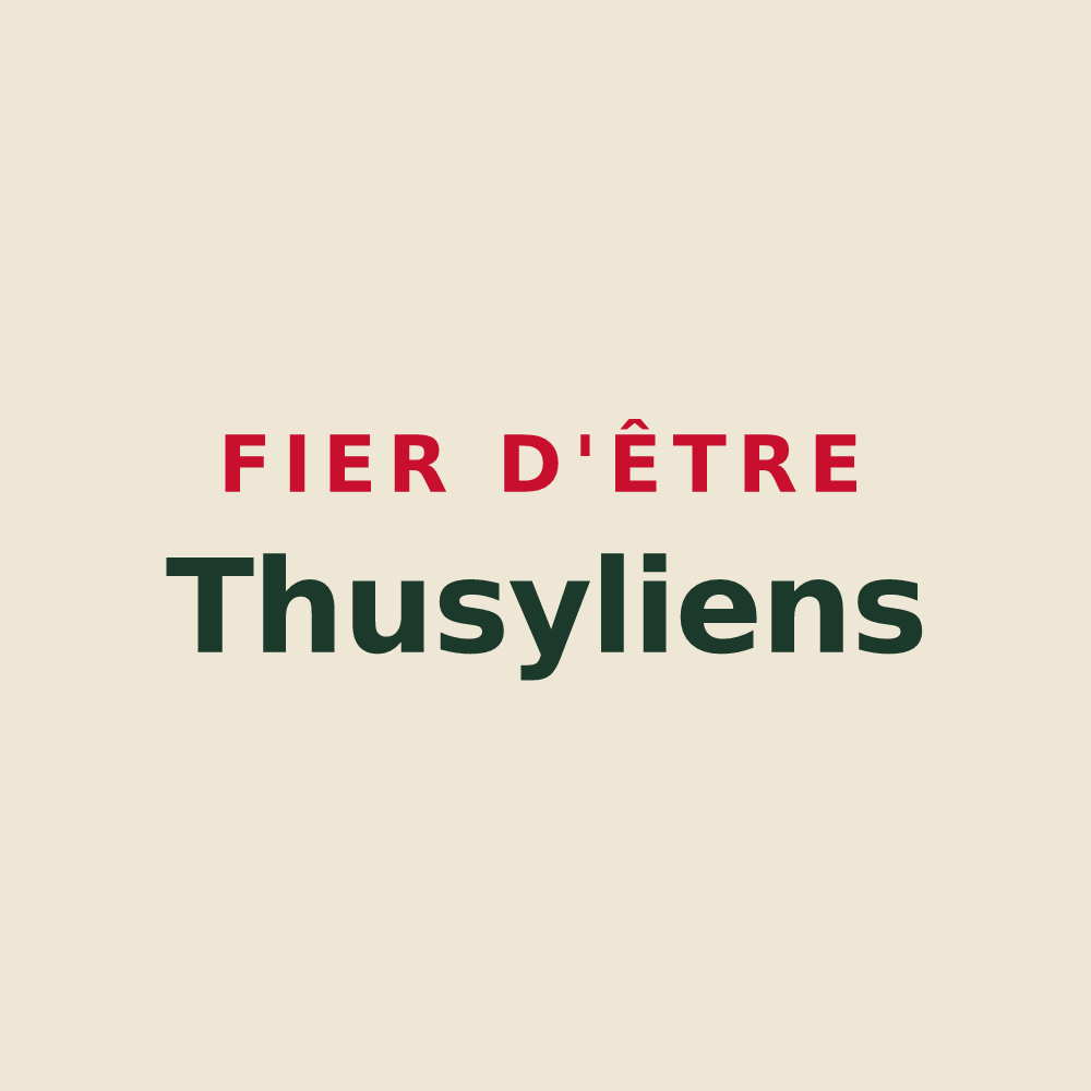 Tote bag « Fier d'être Thusyliens » — design pour Thusy