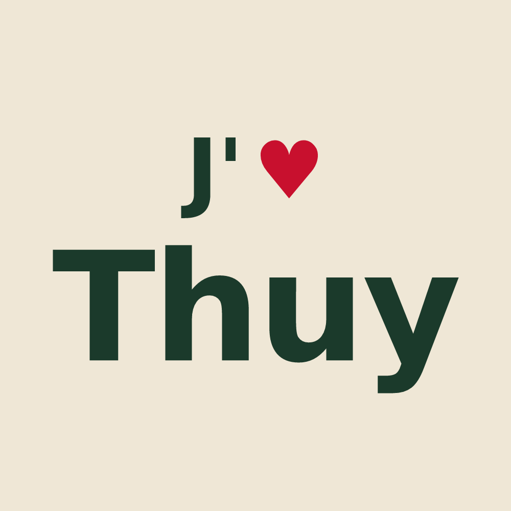 Tote bag personnalisé Thuy — design J'aime Thuy