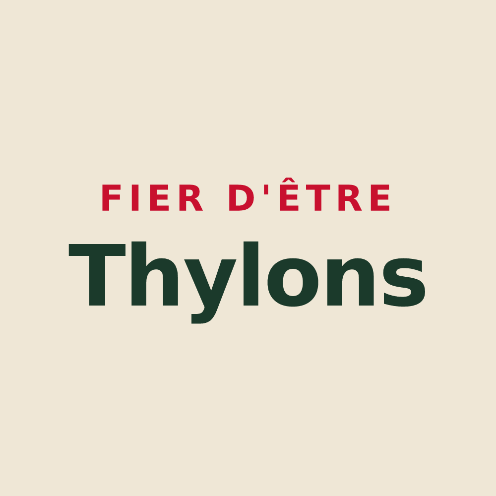 Tote bag « Fier d'être Thylons » — design pour Thyez