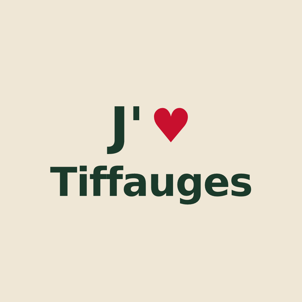 Tote bag personnalisé Tiffauges — design J'aime Tiffauges