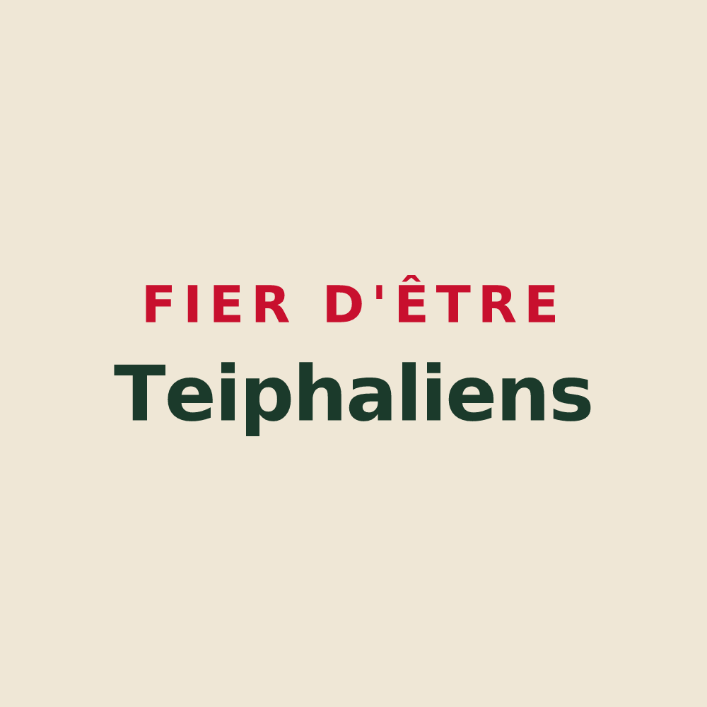 Tote bag « Fier d'être Teiphaliens » — design pour Tiffauges