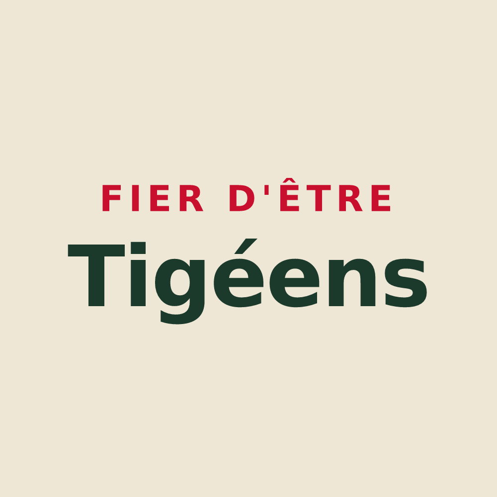 Tote bag « Fier d'être Tigéens » — design pour Tigeaux