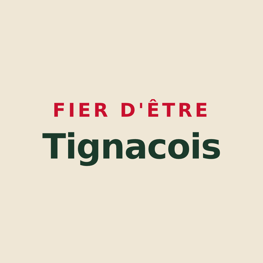 Tote bag « Fier d'être Tignacois » — design pour Tignac