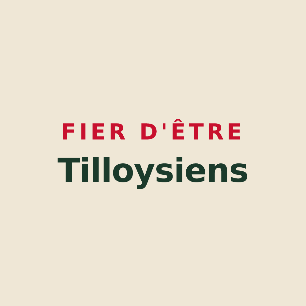 Tote bag « Fier d'être Tilloysiens » — design pour Tilloy-lez-Cambrai