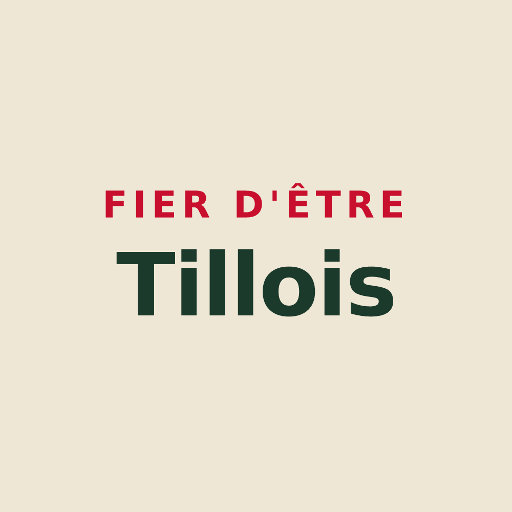 Tote bag « Fier d'être Tillois » — design pour Tilly-sur-Seulles