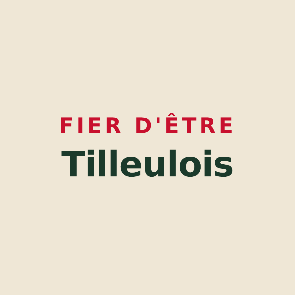 Tote bag « Fier d'être Tilleulois » — design pour Tilly