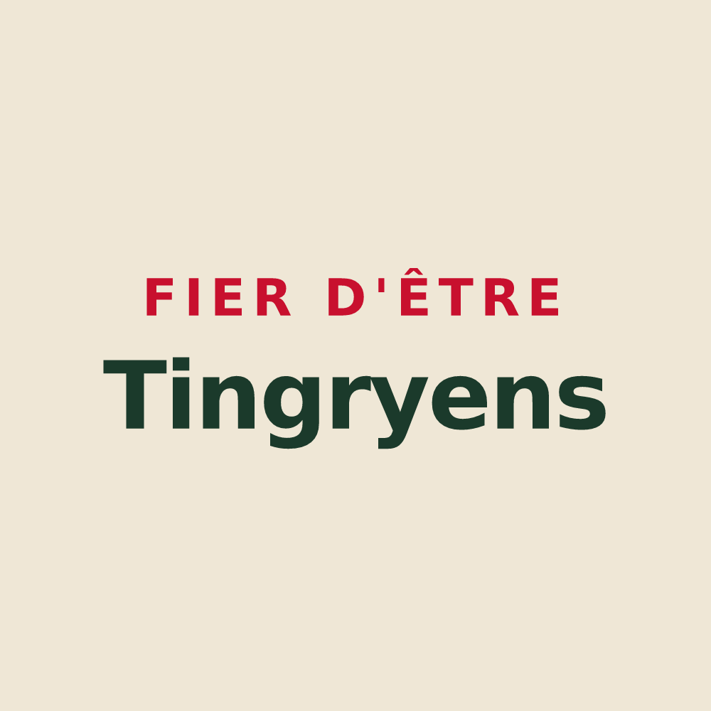 Tote bag « Fier d'être Tingryens » — design pour Tingry