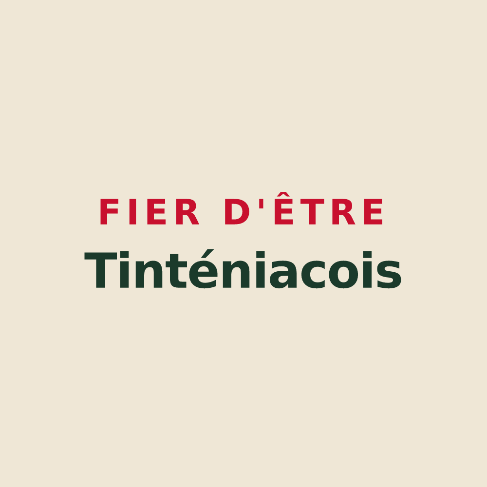 Tote bag « Fier d'être Tinténiacois » — design pour Tinténiac