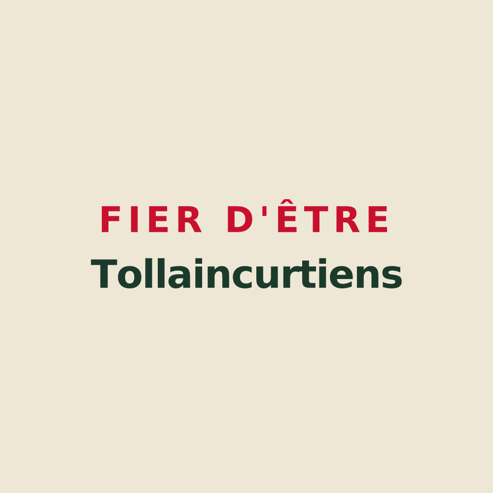 Tote bag « Fier d'être Tollaincurtiens » — design pour Tollaincourt