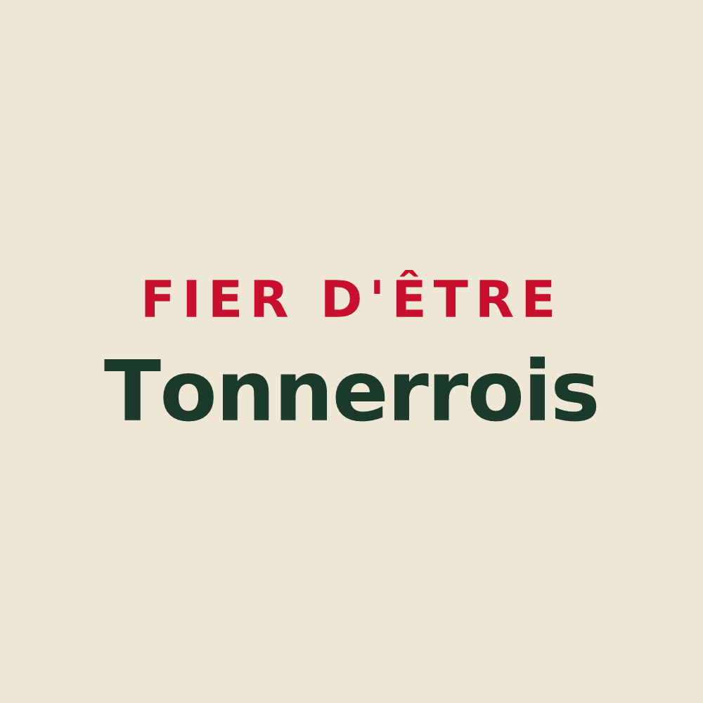 Tote bag « Fier d'être Tonnerrois » — design pour Tonnerre
