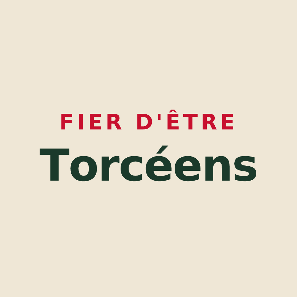 Tote bag « Fier d'être Torcéens » — design pour Torcy