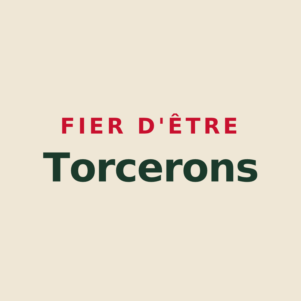 Tote bag « Fier d'être Torcerons » — design pour Torcy-le-Petit