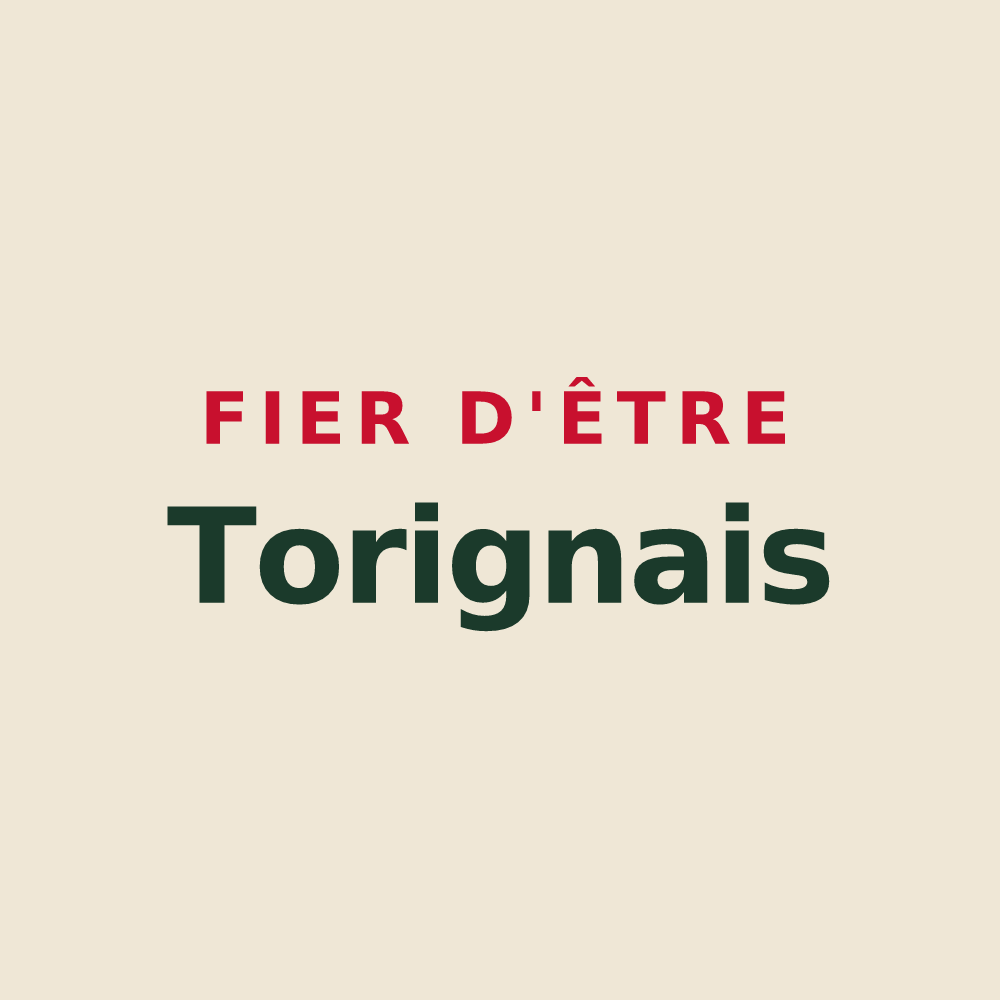 Tote bag « Fier d'être Torignais » — design pour Torigny-les-Villes