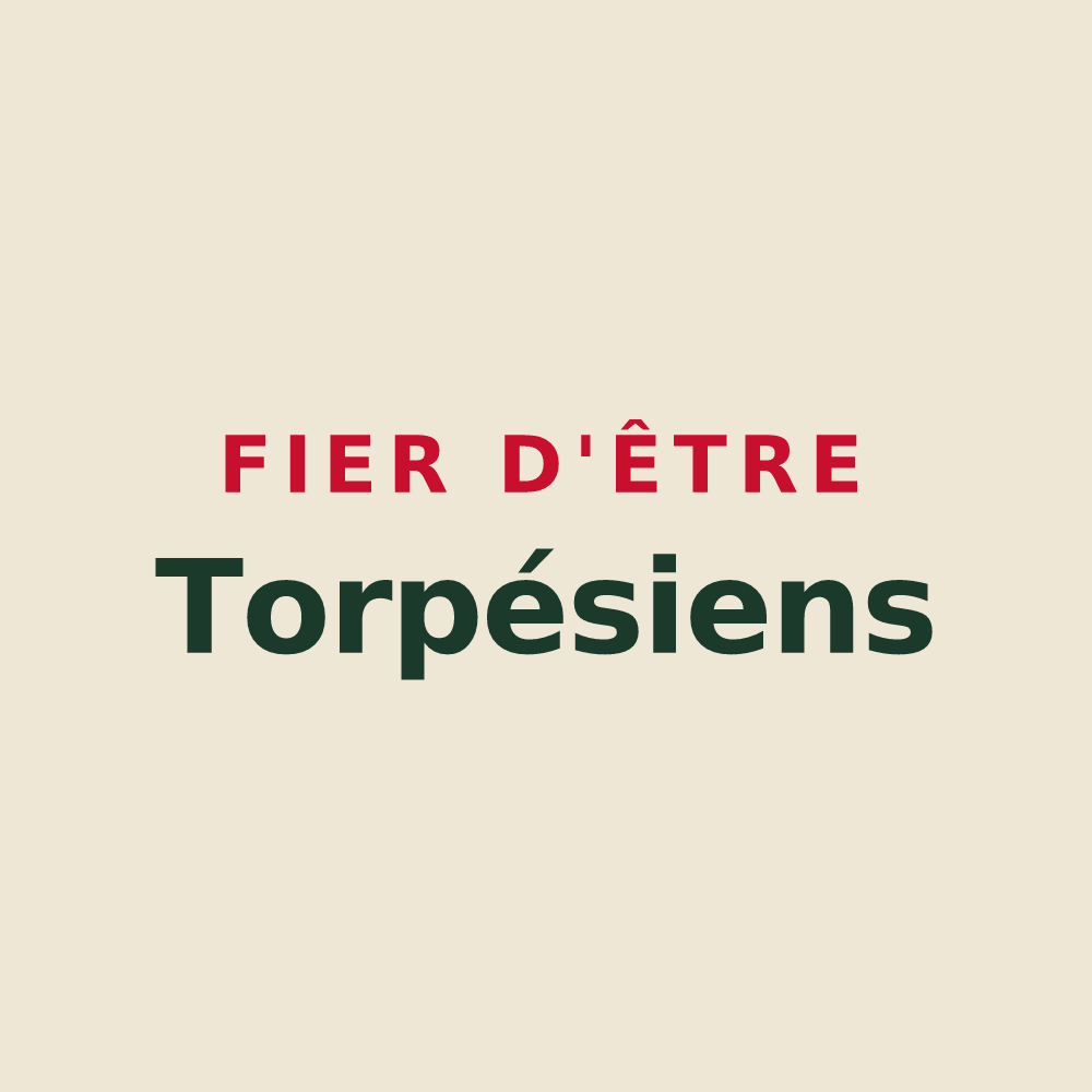 Tote bag « Fier d'être Torpésiens » — design pour Torpes