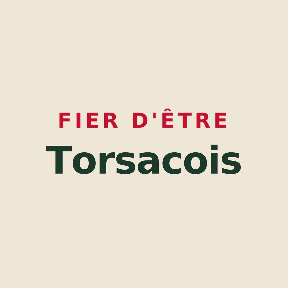 Tote bag « Fier d'être Torsacois » — design pour Torsac