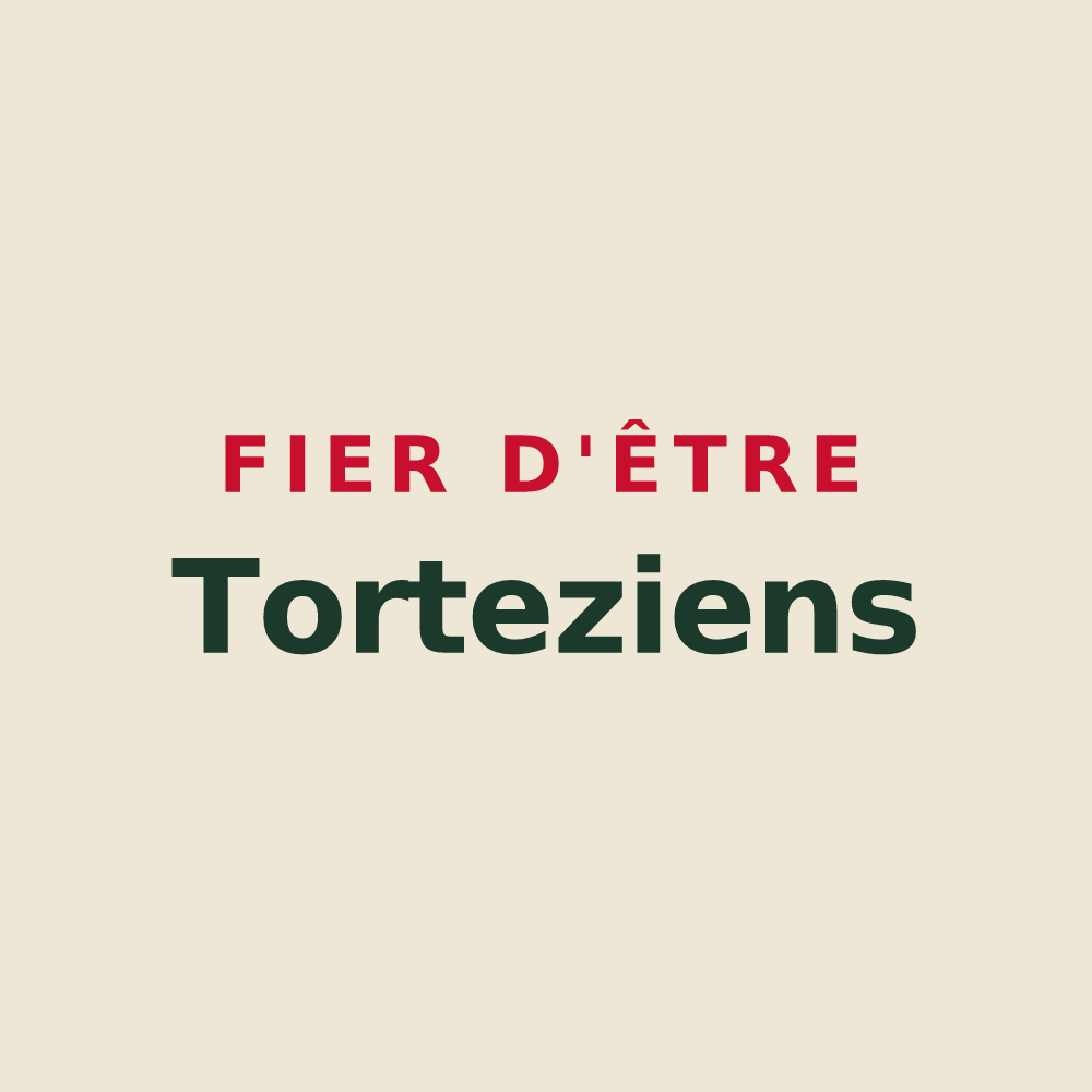 Tote bag « Fier d'être Torteziens » — design pour Tortezais