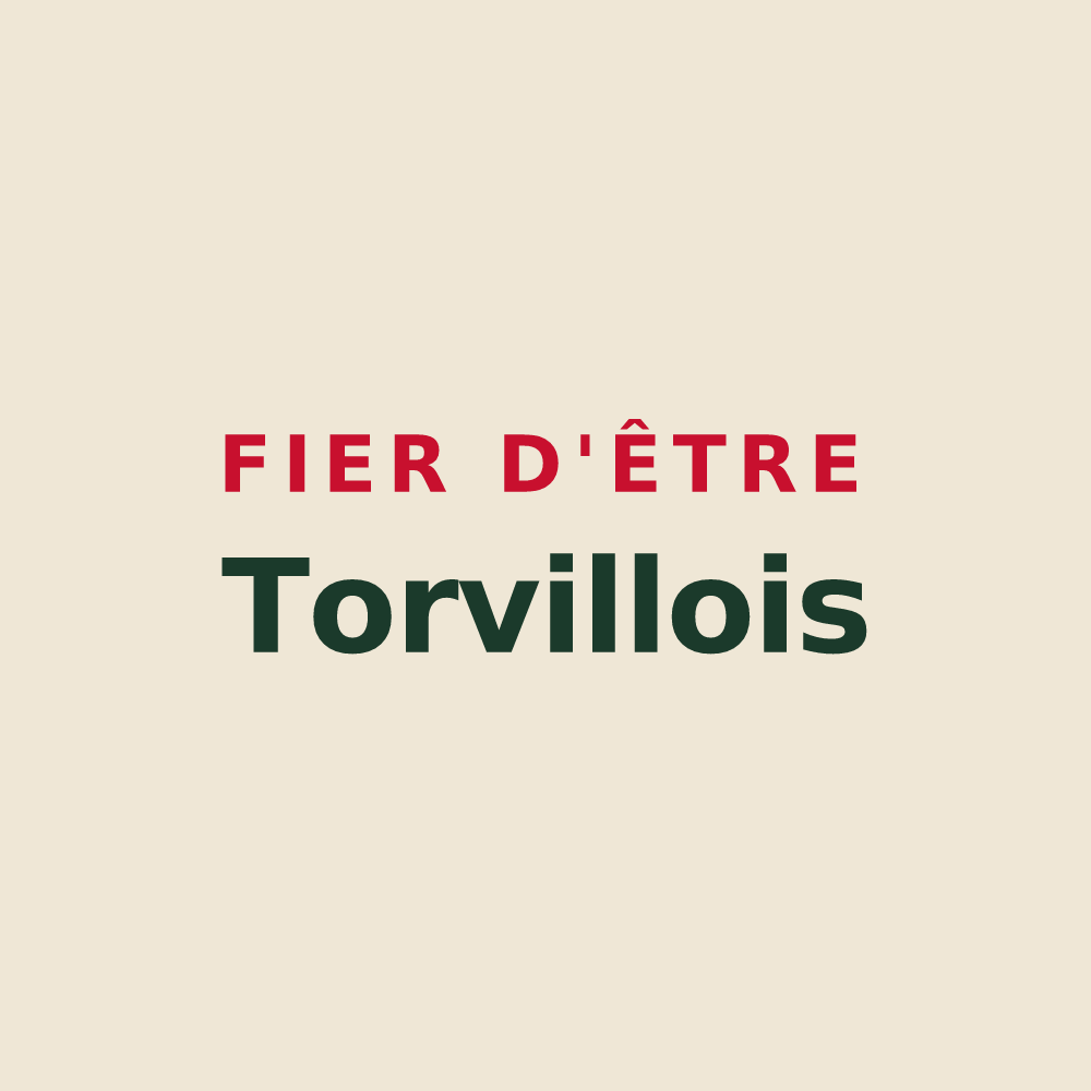 Tote bag « Fier d'être Torvillois » — design pour Torvilliers