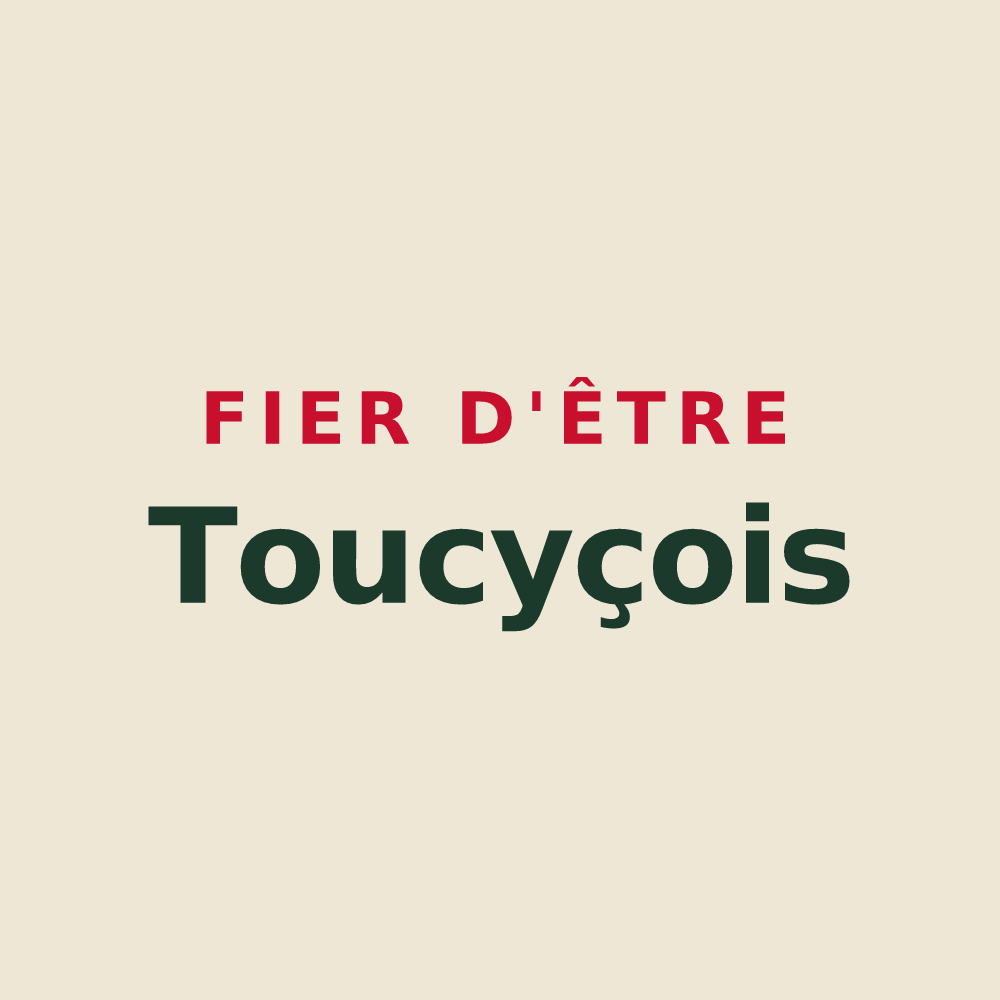 Tote bag « Fier d'être Toucyçois » — design pour Toucy