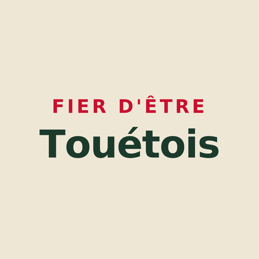 Tote bag « Fier d'être Touétois » — design pour Touët-de-l'Escarène