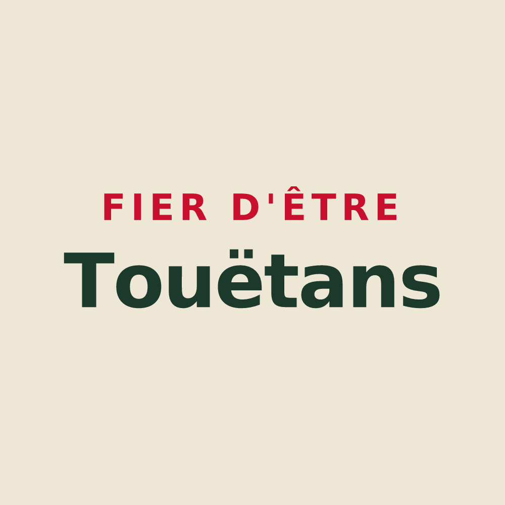 Tote bag « Fier d'être Touëtans » — design pour Touët-sur-Var