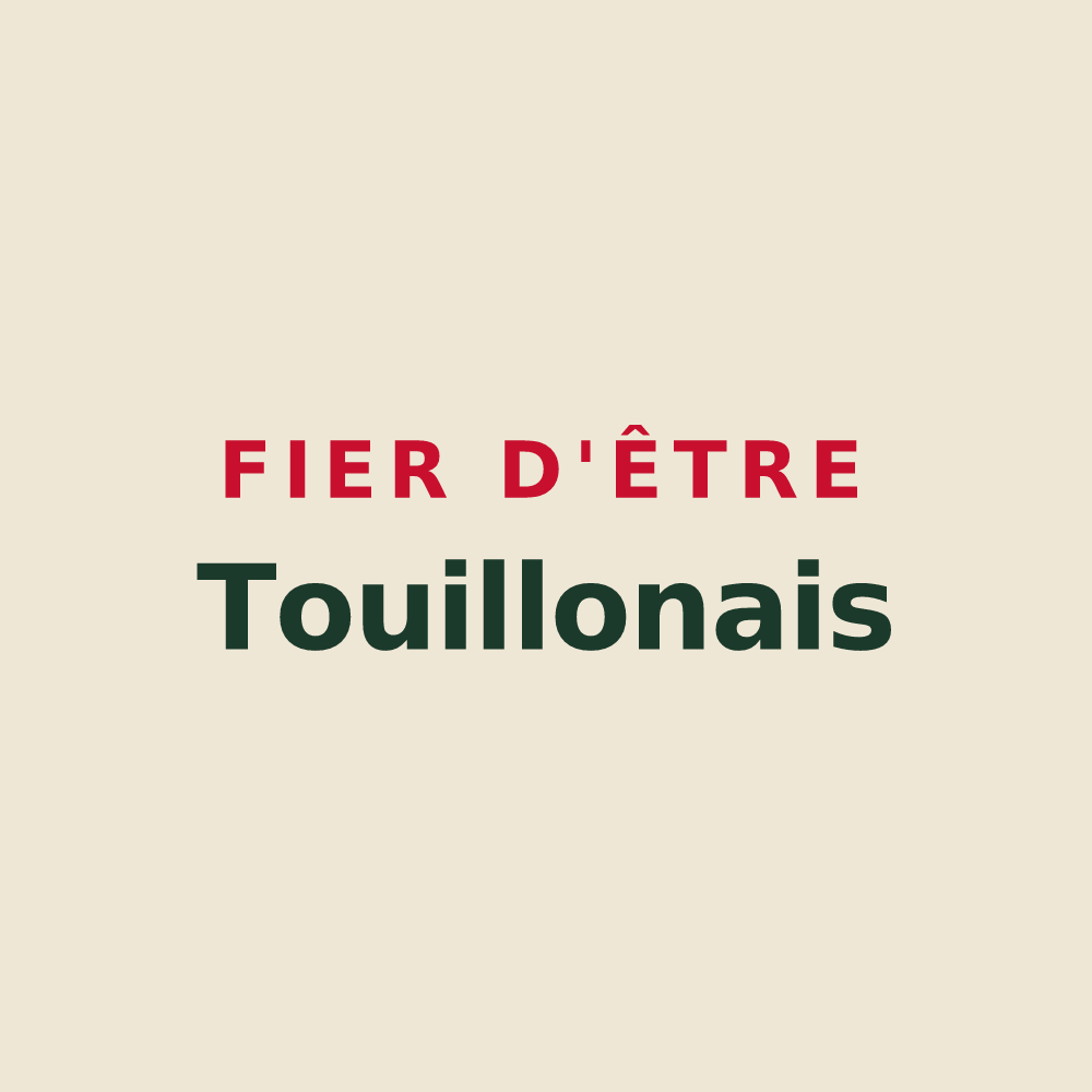Tote bag « Fier d'être Touillonais » — design pour Touillon
