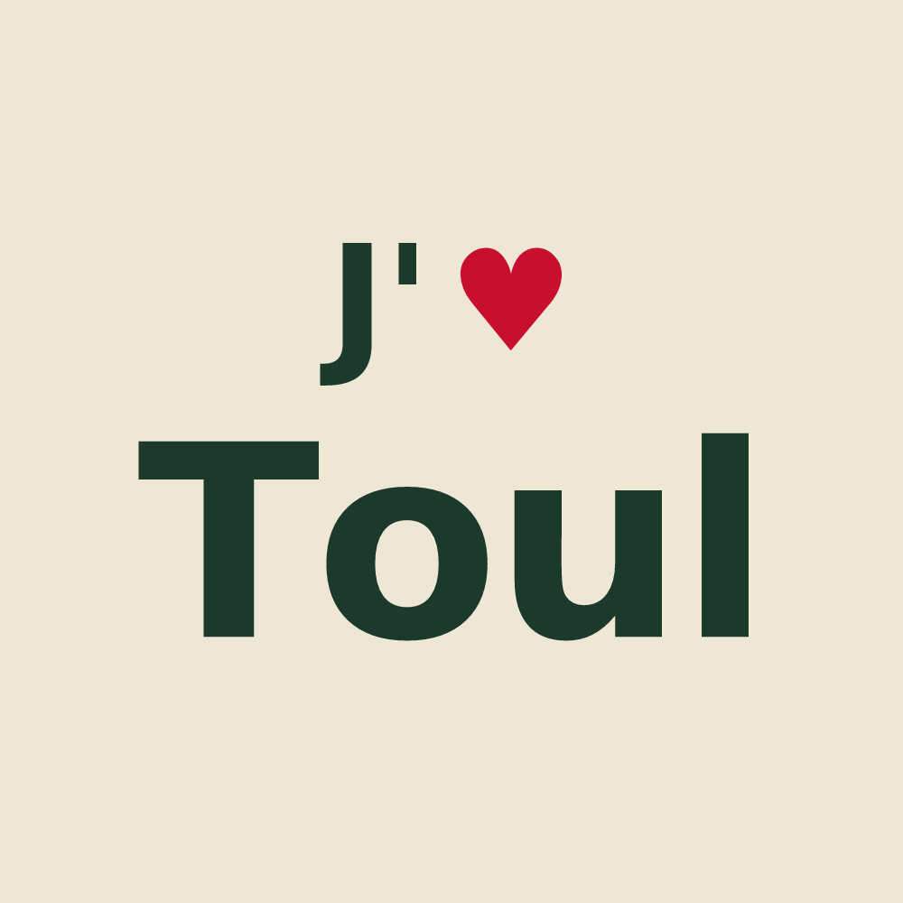 Tote bag personnalisé Toul — design J'aime Toul