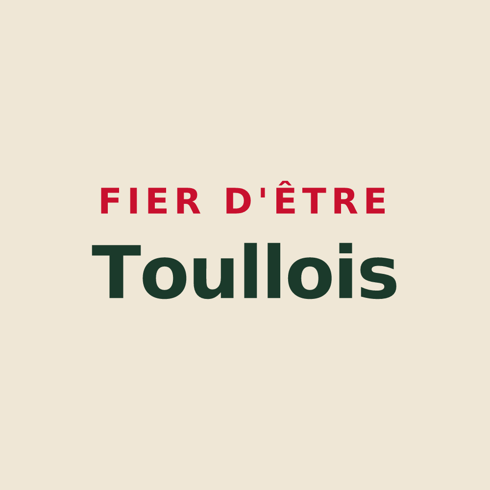 Tote bag « Fier d'être Toullois » — design pour Toulx-Sainte-Croix