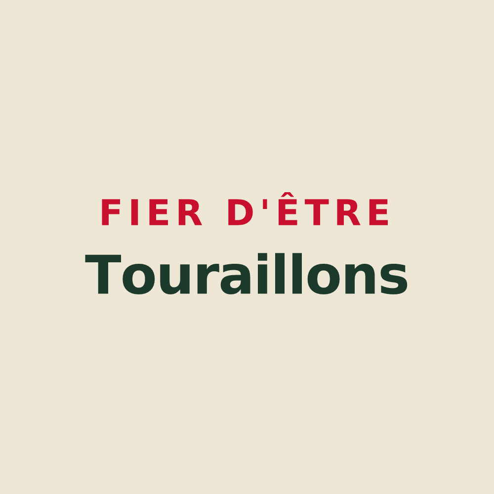 Tote bag « Fier d'être Touraillons » — design pour Tourailles
