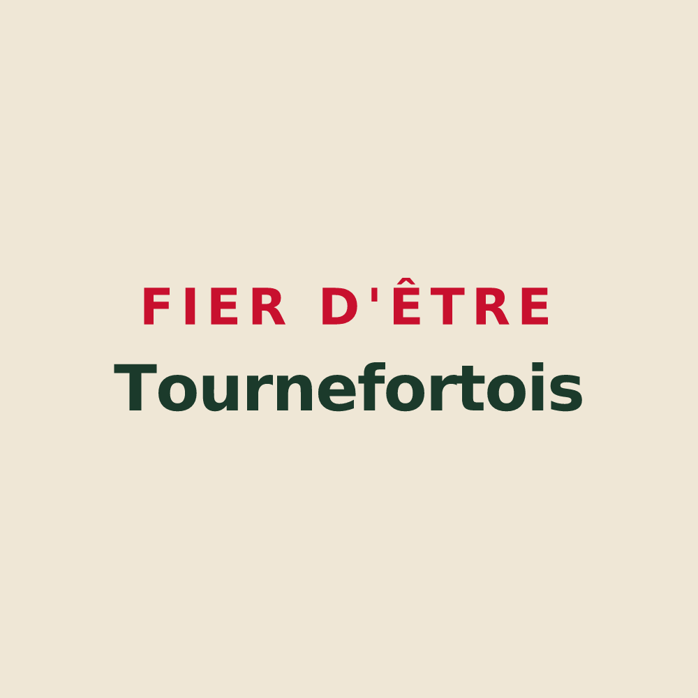 Tote bag « Fier d'être Tournefortois » — design pour Tournefort