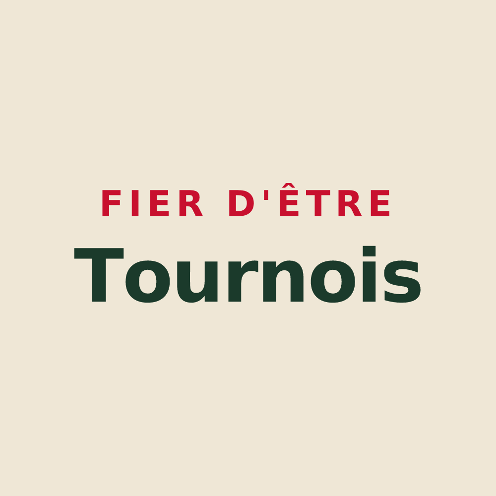Tote bag « Fier d'être Tournois » — design pour Tournes