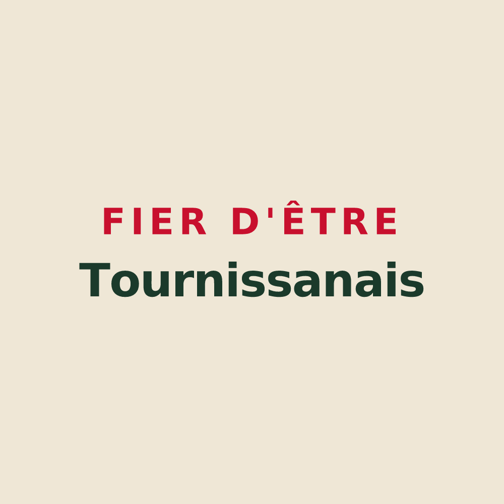 Tote bag « Fier d'être Tournissanais » — design pour Tournissan