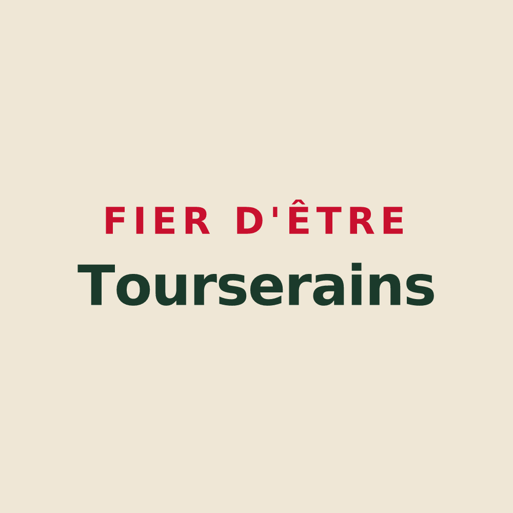 Tote bag « Fier d'être Tourserains » — design pour Tours-en-Savoie