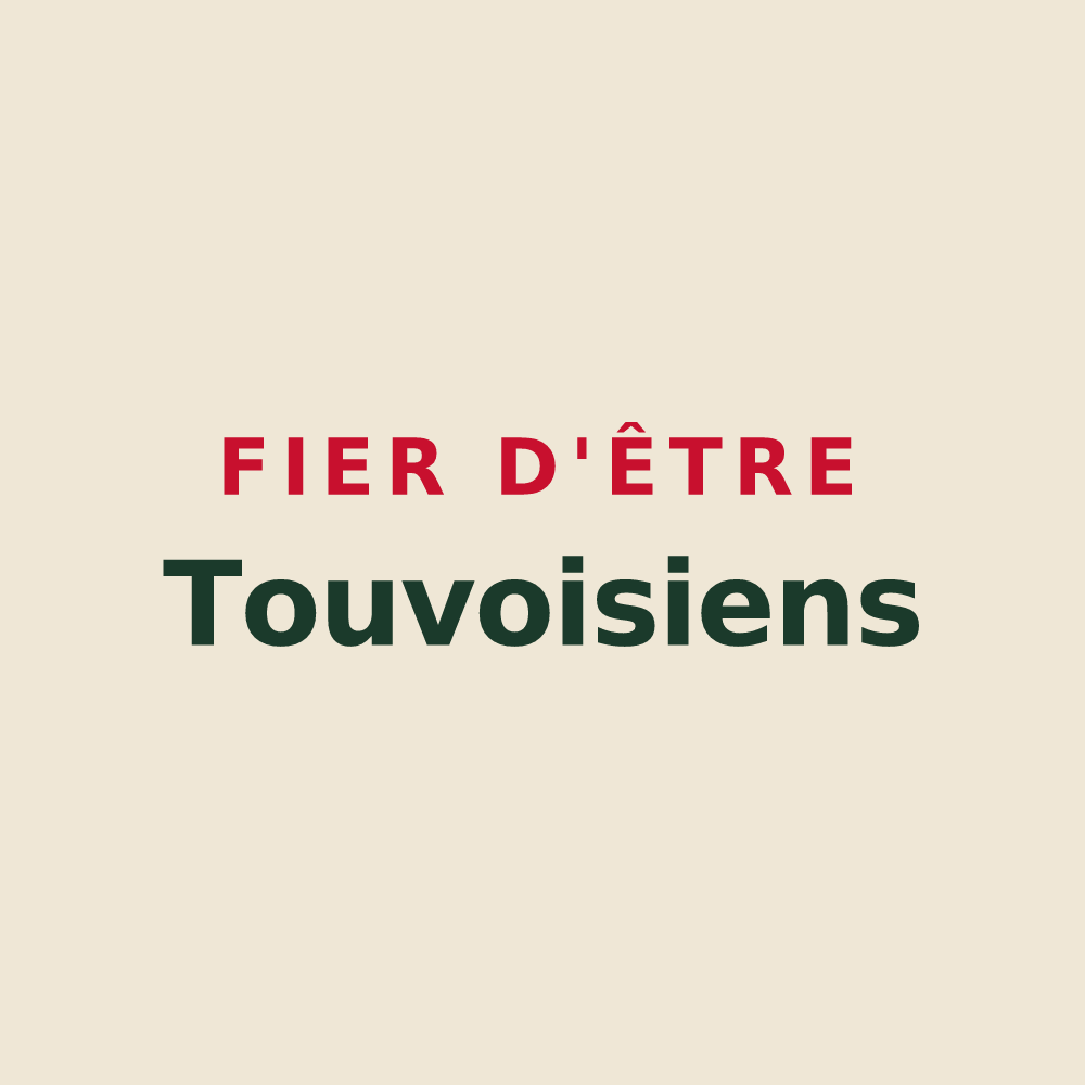 Tote bag « Fier d'être Touvoisiens » — design pour Touvois