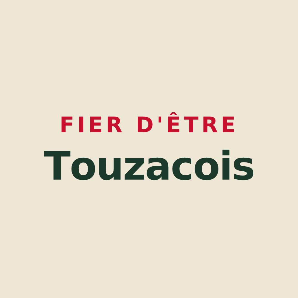 Tote bag « Fier d'être Touzacois » — design pour Touzac