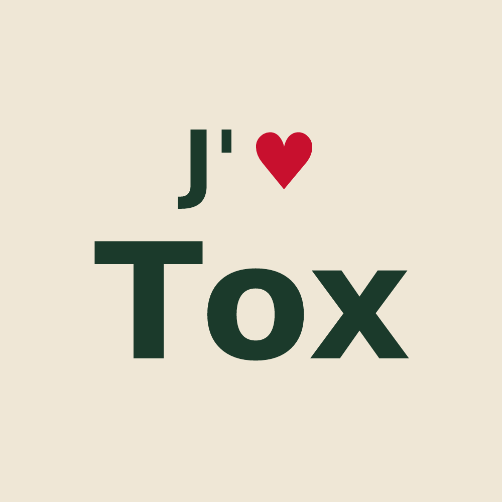 Tote bag personnalisé Tox — design J'aime Tox