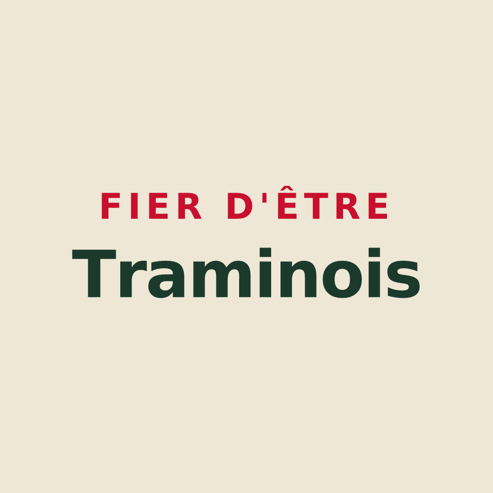 Tote bag « Fier d'être Traminois » — design pour Tramain