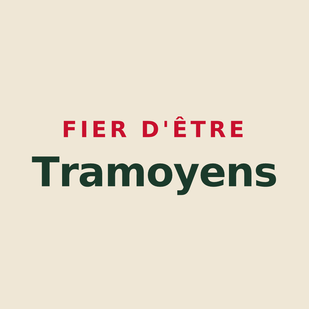 Tote bag « Fier d'être Tramoyens » — design pour Tramoyes