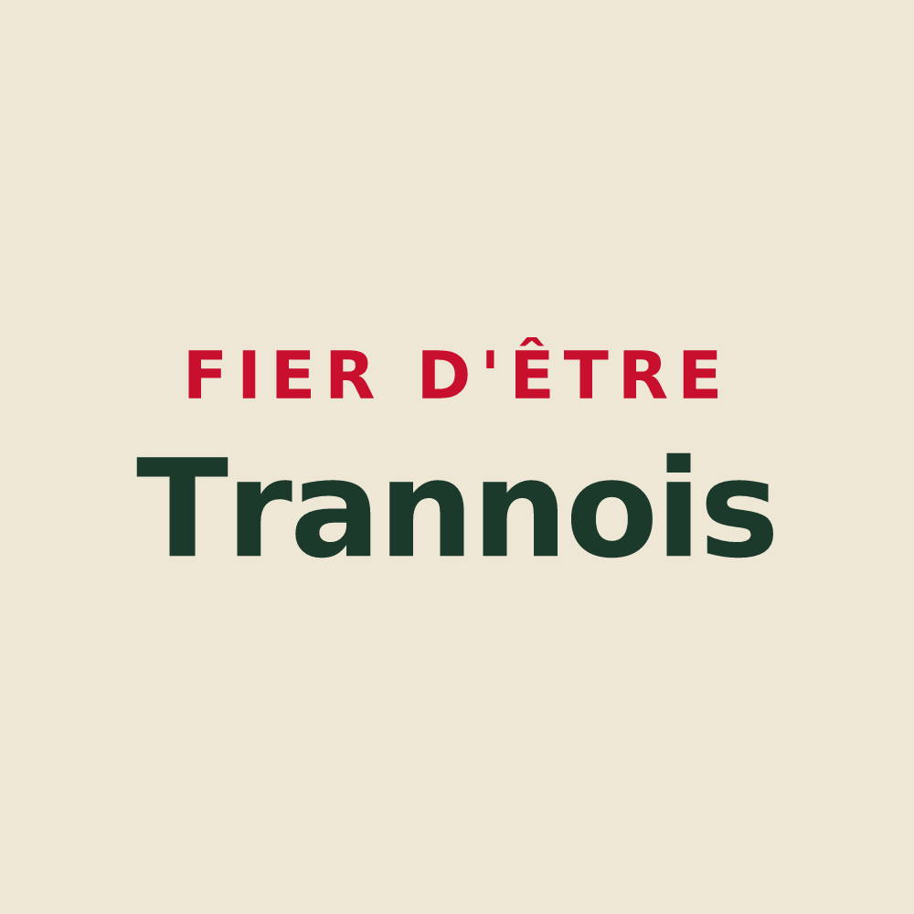 Tote bag « Fier d'être Trannois » — design pour Trannes