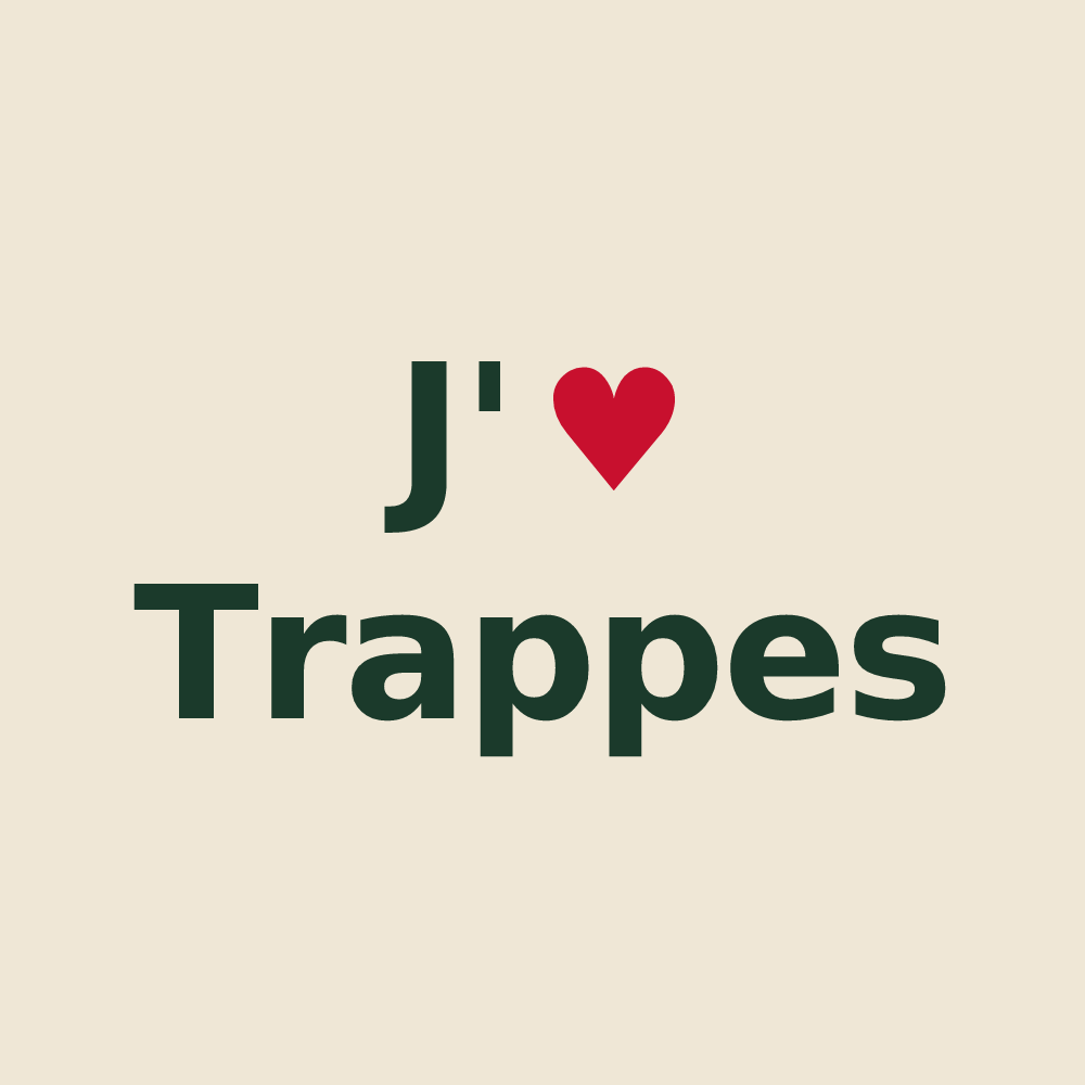 Tote bag personnalisé Trappes — design J'aime Trappes