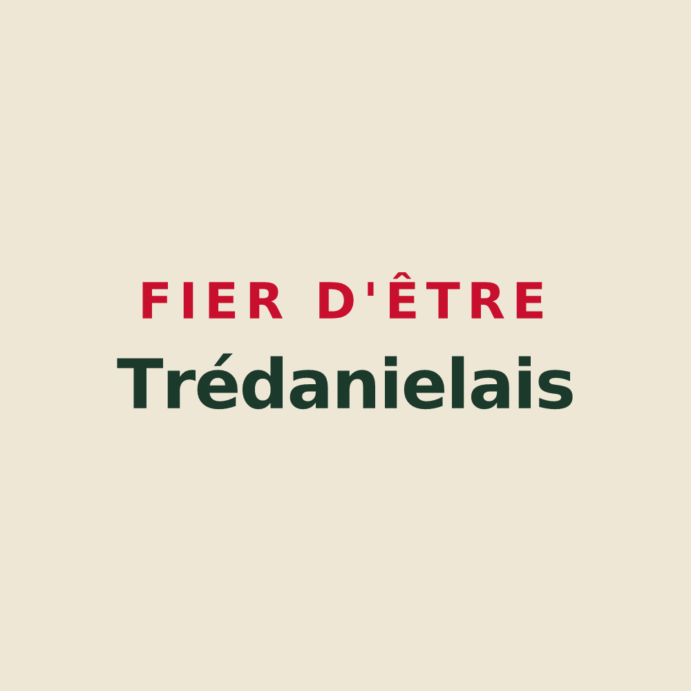 Tote bag « Fier d'être Trédanielais » — design pour Trédaniel