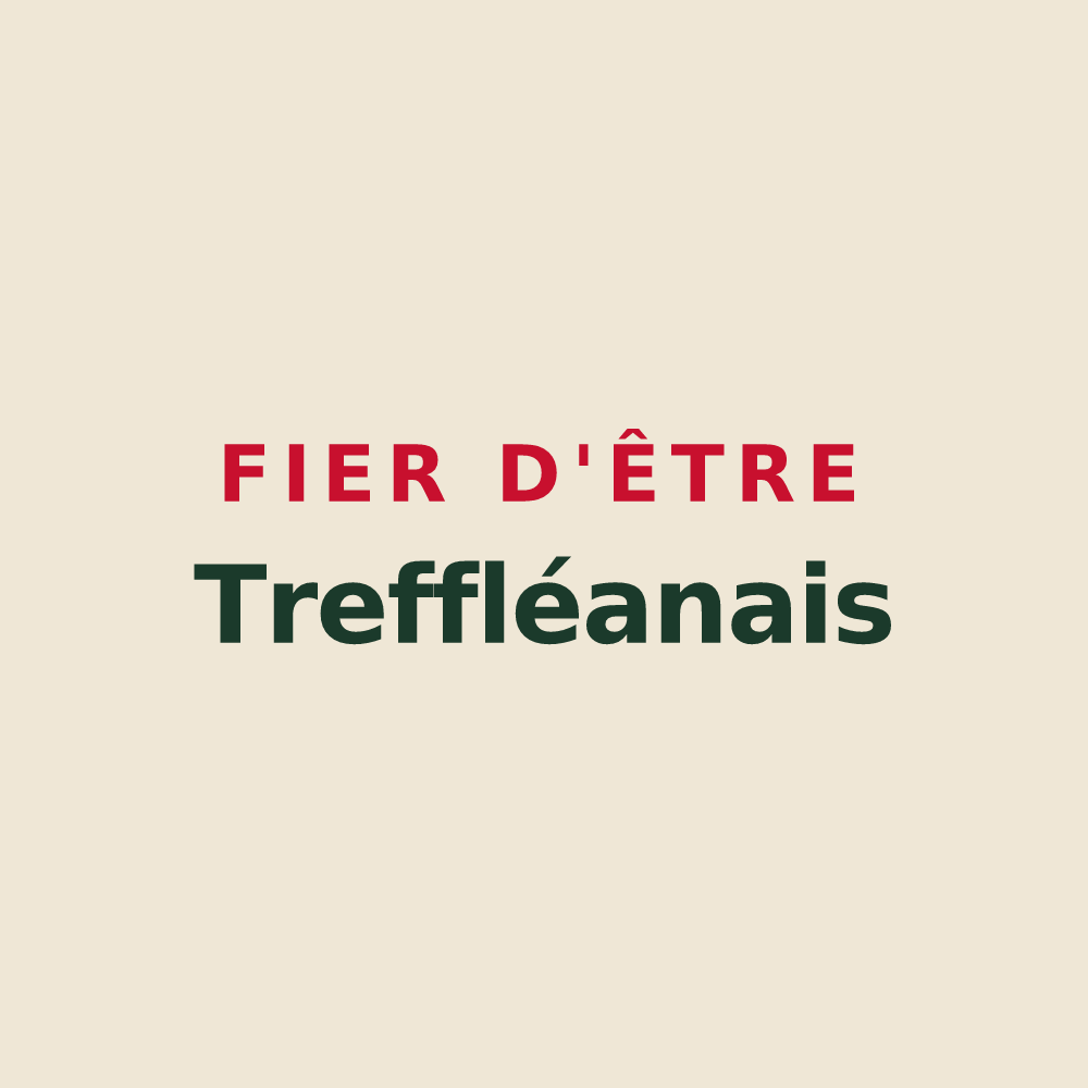 Tote bag « Fier d'être Treffléanais » — design pour Treffléan
