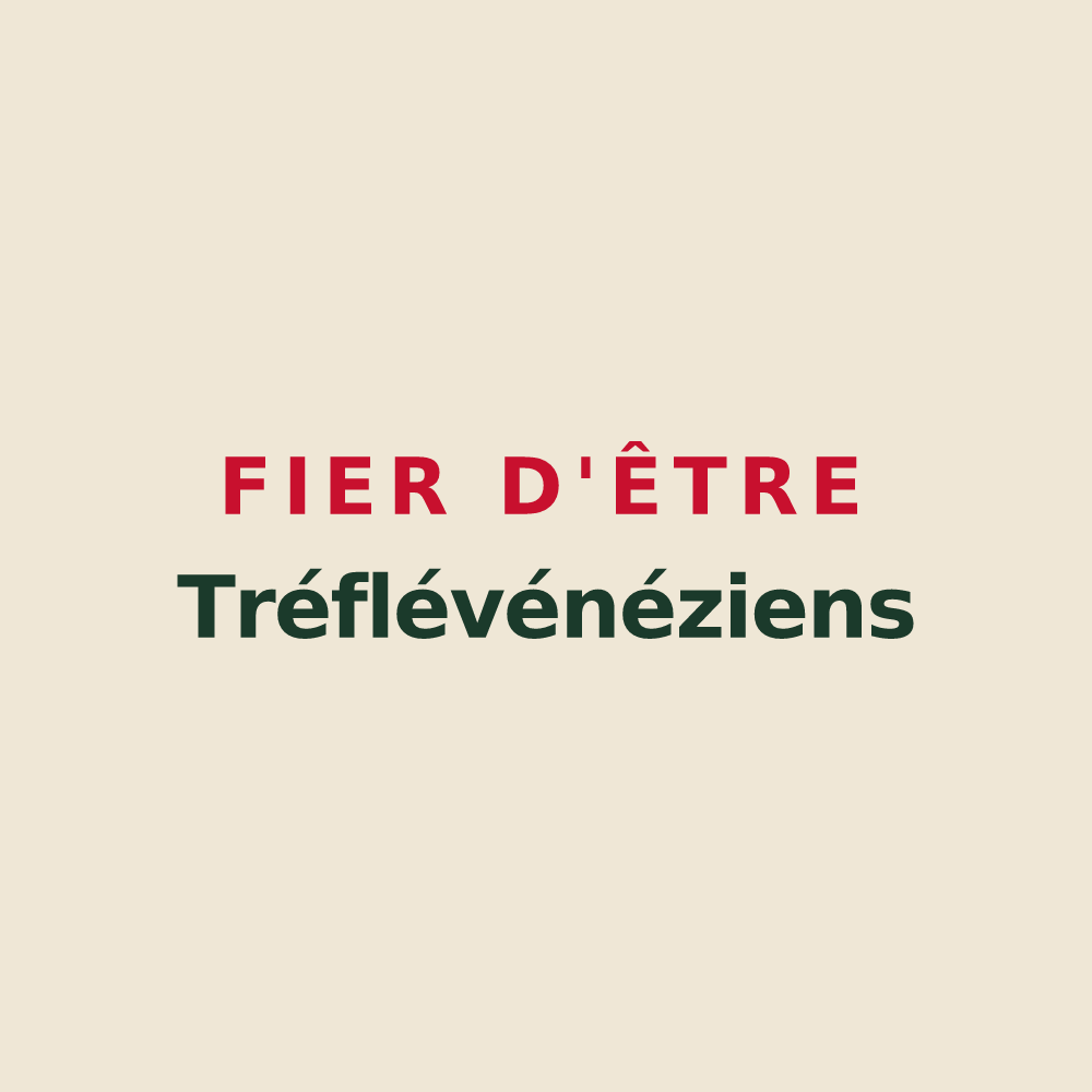 Tote bag « Fier d'être Tréflévénéziens » — design pour Tréflévénez