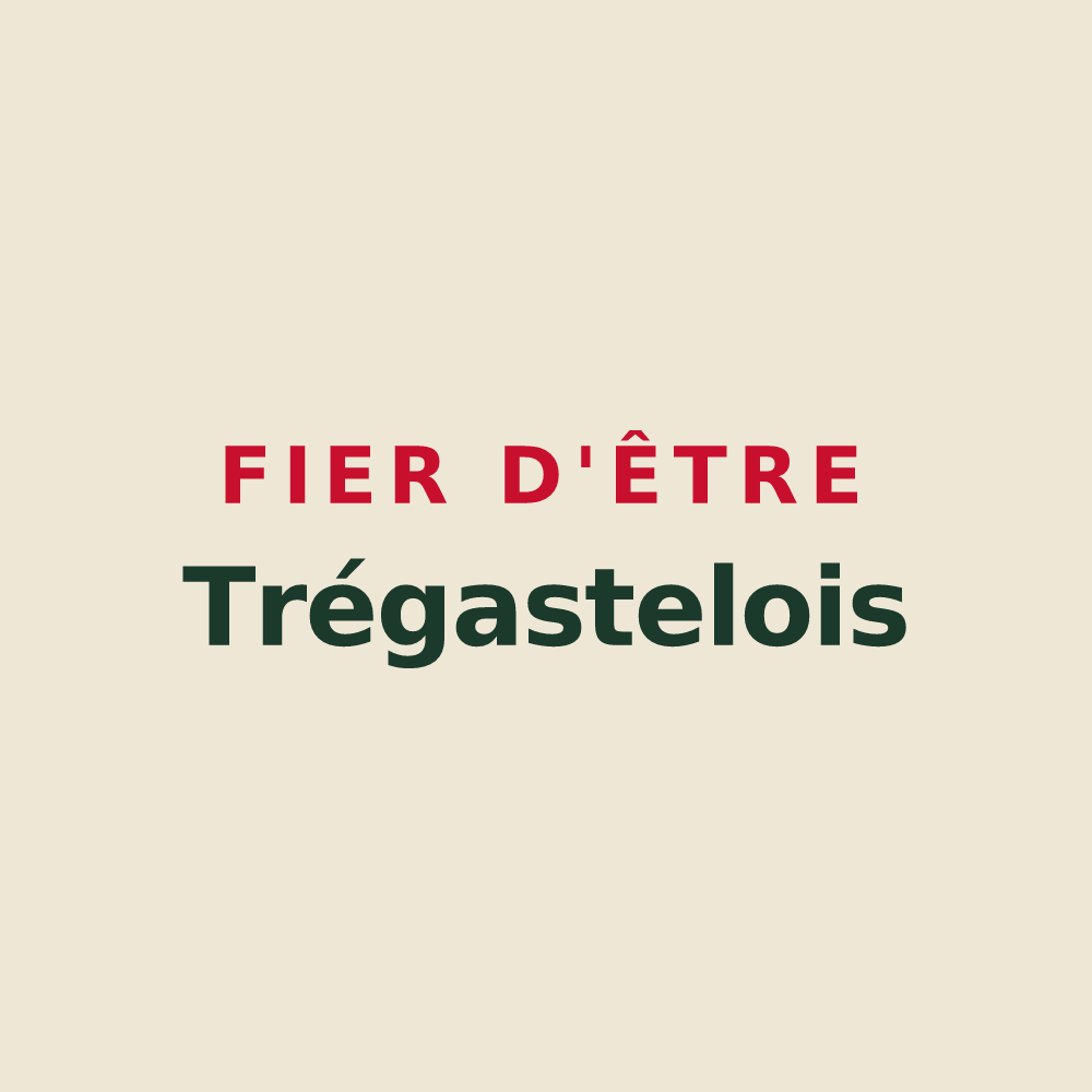 Tote bag « Fier d'être Trégastelois » — design pour Trégastel