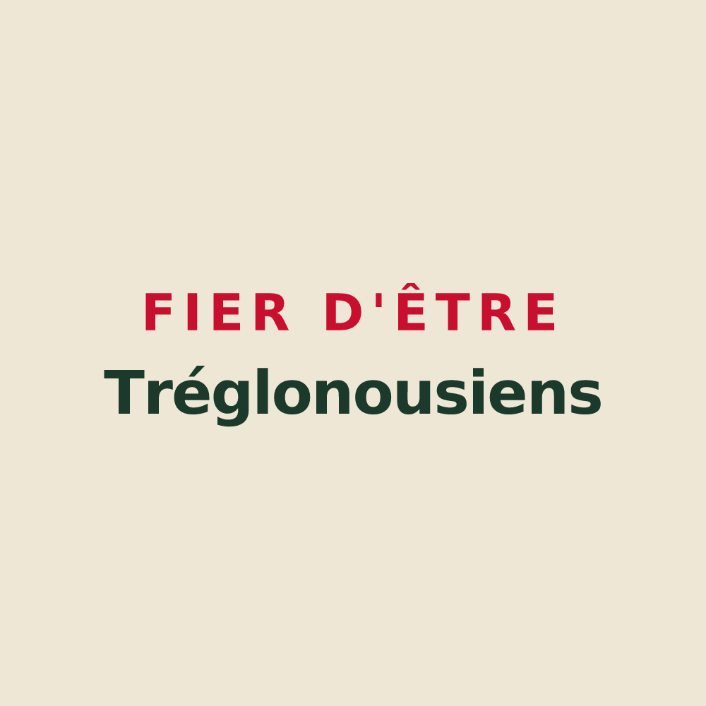 Tote bag « Fier d'être Tréglonousiens » — design pour Tréglonou