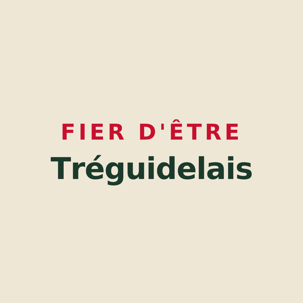 Tote bag « Fier d'être Tréguidelais » — design pour Tréguidel