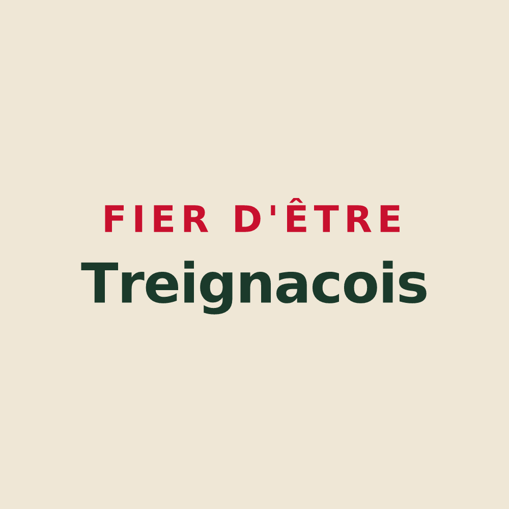 Tote bag « Fier d'être Treignacois » — design pour Treignac