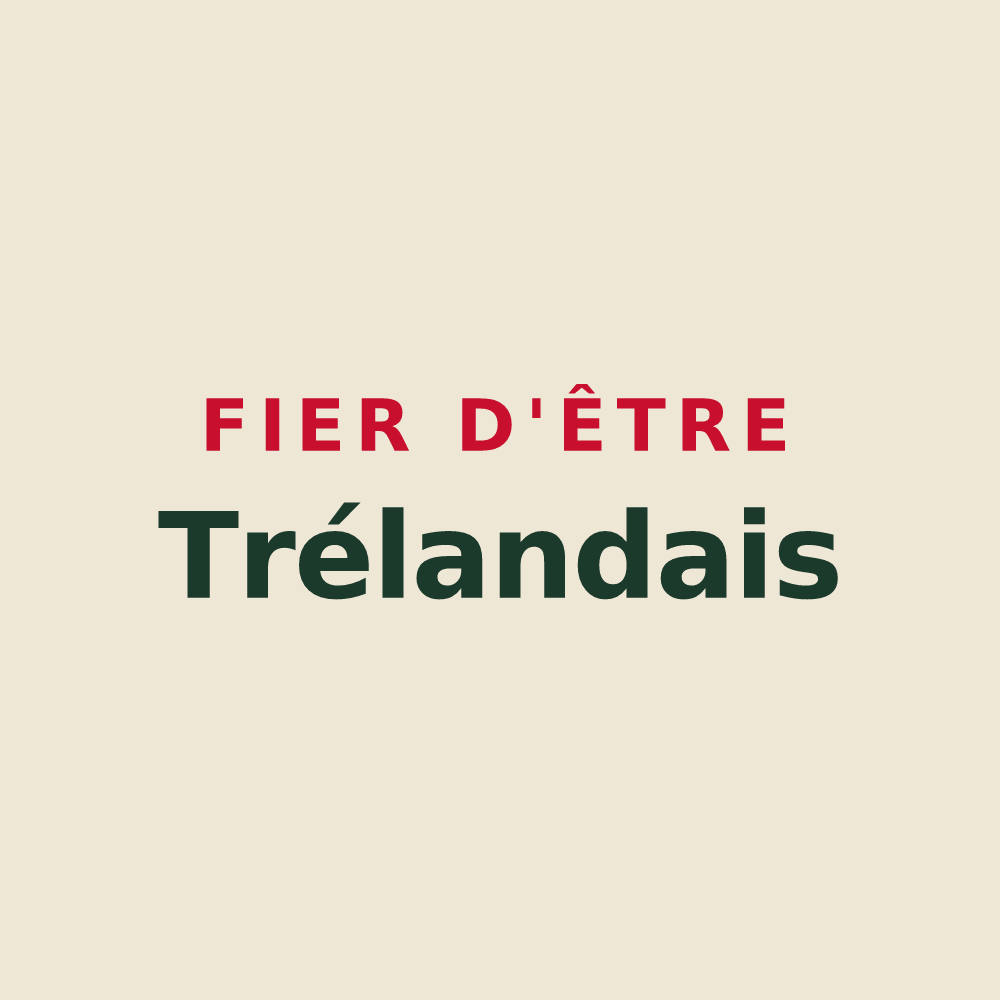 Tote bag « Fier d'être Trélandais » — design pour Trélans