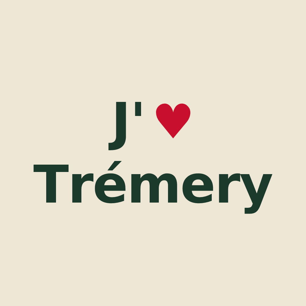 Tote bag personnalisé Trémery — design J'aime Trémery